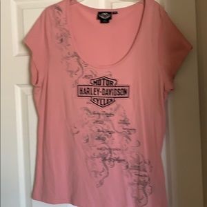 Harley Davidson tank top.